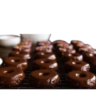 Mini Chocolate Donuts with  sprinkles 6 pack (DF) - Image 2